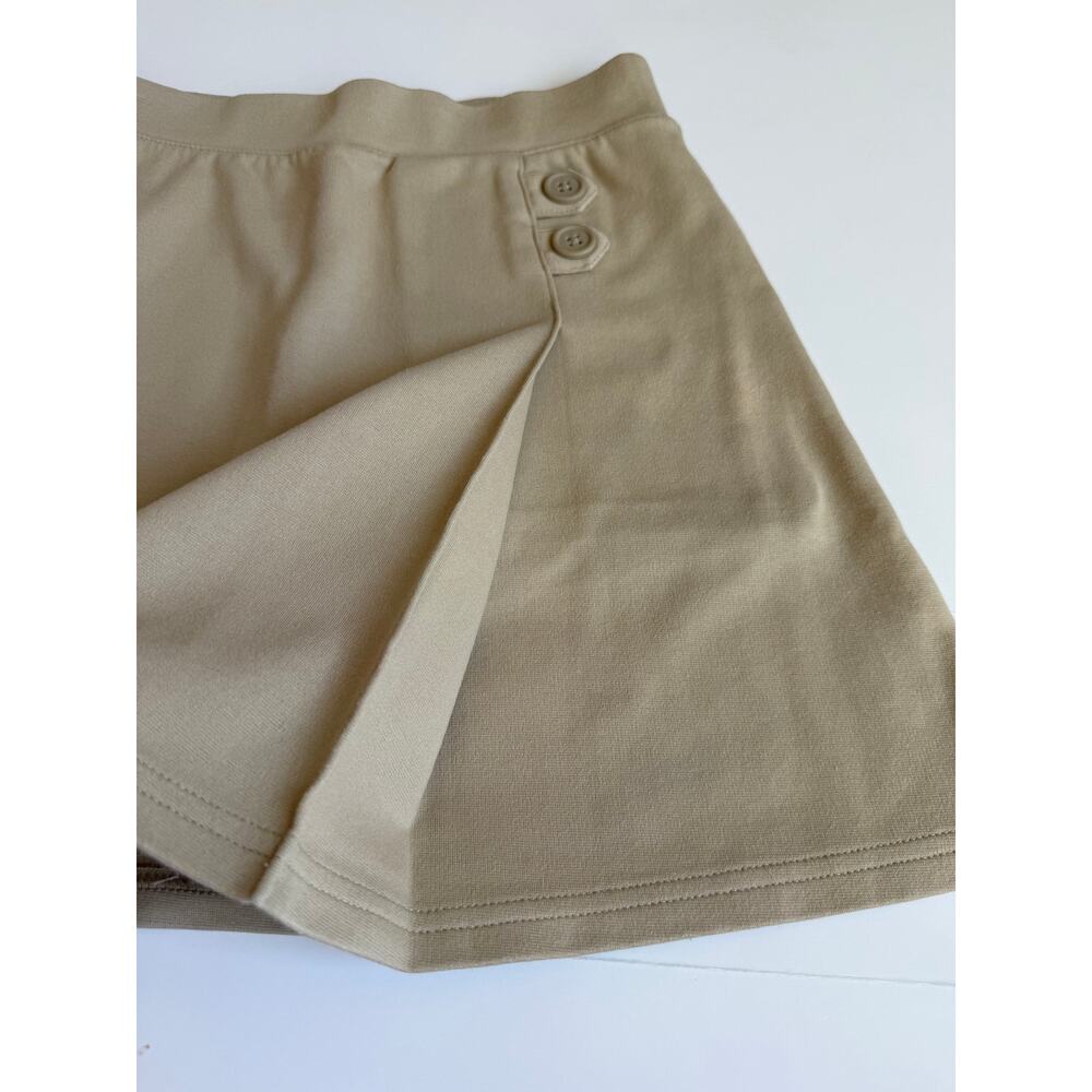 Cat & Jack Girls School Uniform Skort Lot of 3 Khaki Medium 8 Built In Shorts - Picture 5 of 15